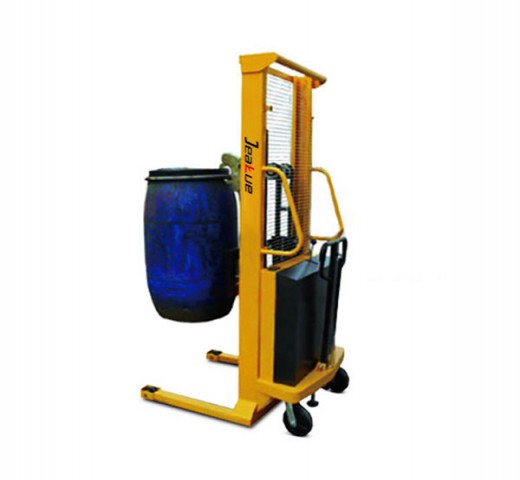 半電動(dòng)油桶堆高車(chē)