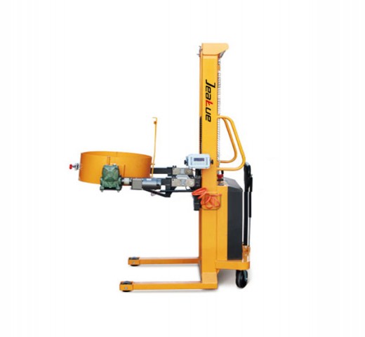 抱箍式半電動(dòng)油桶翻轉(zhuǎn)車(chē)