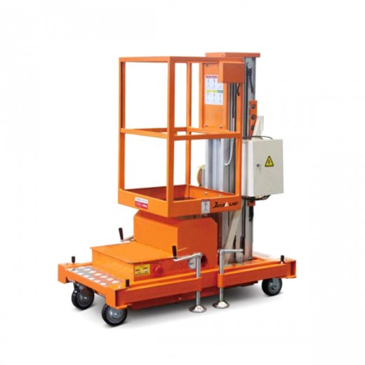 鋁合金單桅柱高空作業(yè)平臺