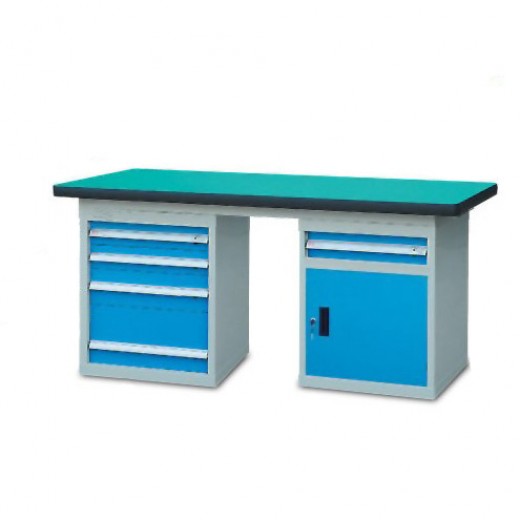 側門柜重型工作桌